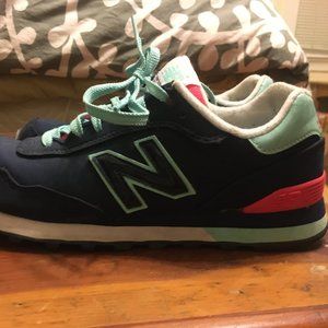 New Balance 515s, 8.5 (dark blue with teal)